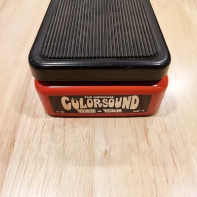 Colorsound Wah-Wah Reissue Pedal Excellent w/ original box