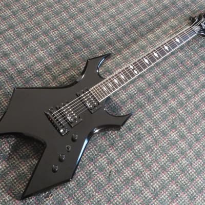 2004 BC Rich Warlock Deluxe Black! w/hardshell case | Reverb