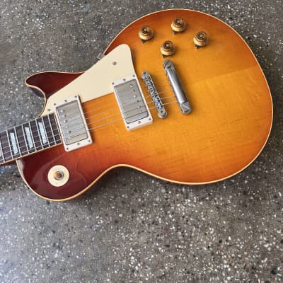 Gibson Custom Shop 1958 Les Paul Standard Reissue Gloss 2017 - Abilene Sunset Burst image 11