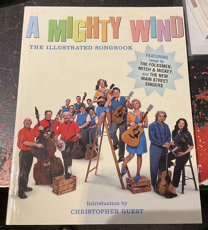 A Mighty Wind Illustrated Songbook Song Book Sheet Music New | Reverb