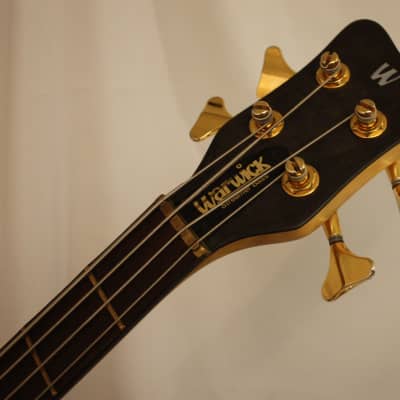 Warwick Streamer Corvette Infinette Bass Guitar  1991 Natural image 6