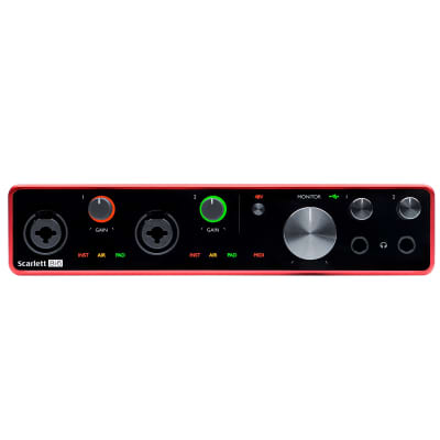 Focusrite Scarlett 8i6 3rd Generation 8-In 6-Out USB Audio Recording Interface image 2