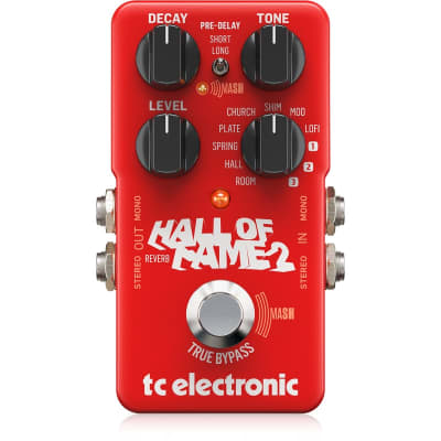 TC Electronic Hall Of Fame 2 Reverb effects pedal image 1