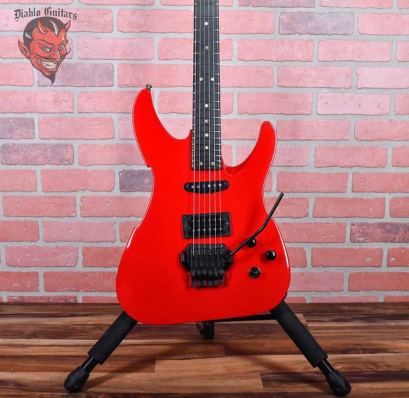 Peavey Vandenberg Sunfire Red 1987 w/OHSC (Artist Signed with | Reverb