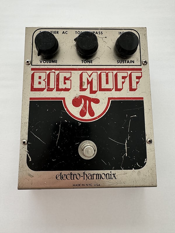 Electro-Harmonix Big Muff Pi V5 1978 vintage fuzz | Reverb