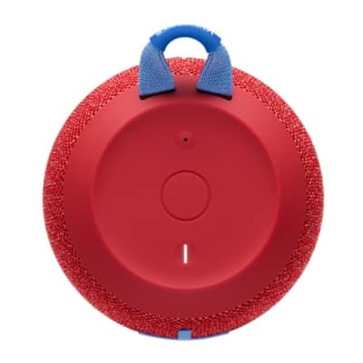 Ultimate Ears WONDERBOOM 2 Portable Waterproof Bluetooth Speaker (Radical Red) with Wall Shelf and Wall Plug Bundle image 8