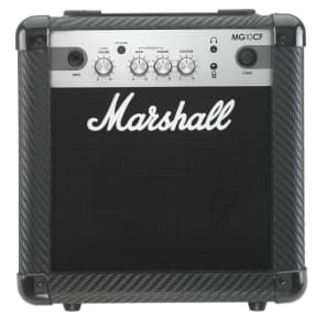 Marshall MG Carbon Fiber MG10CF 2-Channel 10- Watt 1x6.5" Solid State Guitar Combo 2011 - 2018
