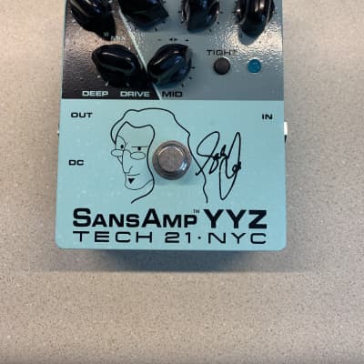 Tech 21 Geddy Lee YYZ Signature SansAmp Bass Drive | Reverb