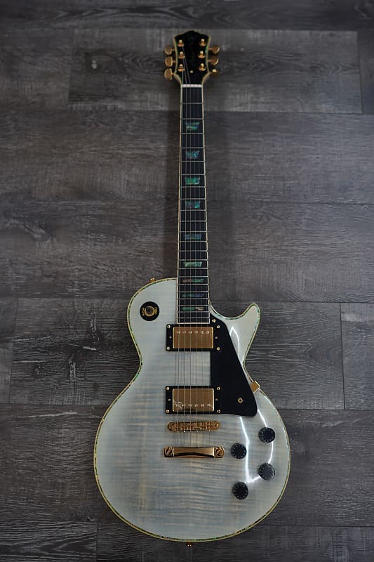 AIO Wolf WLP 750T Electric Guitar White Burst 001 Reverb