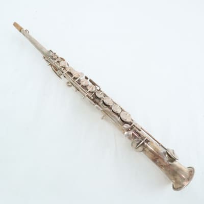 Early Buffet Crampon Soprano Saxophone in Silver Plate HISTORIC COLLECTION image 2