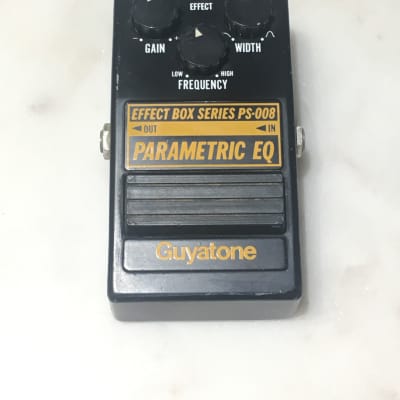 Guyatone PS-008 Parametic EQ 1980 Black/Yellow image 1