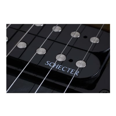 Schecter Omen Extreme-6 FR Electric Guitar (RIght-Hand, See-Thru Black) image 7