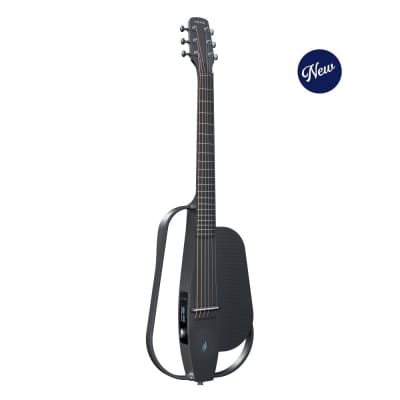 Enya 2023 NEXG 2 Black All-in-One Smart Audio Loop Guitar with Case and Wireless Pedal (Basic Package) image 1