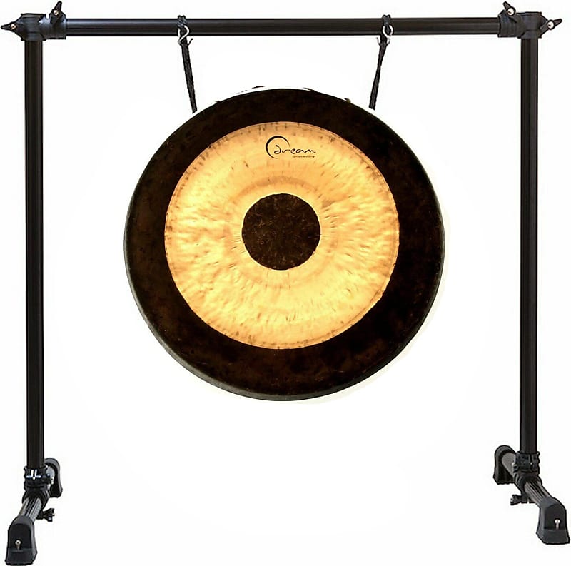 Dream Cymbals 24" Chau Chinese Gong w/ Mallet + Gong Stand image 1