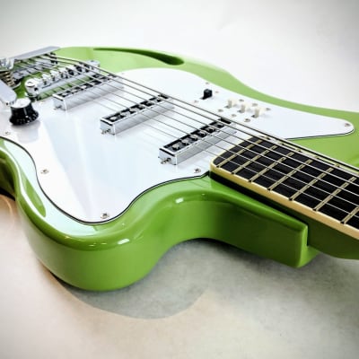 TB64 6-String Bass - Vintage Mint Green image 4
