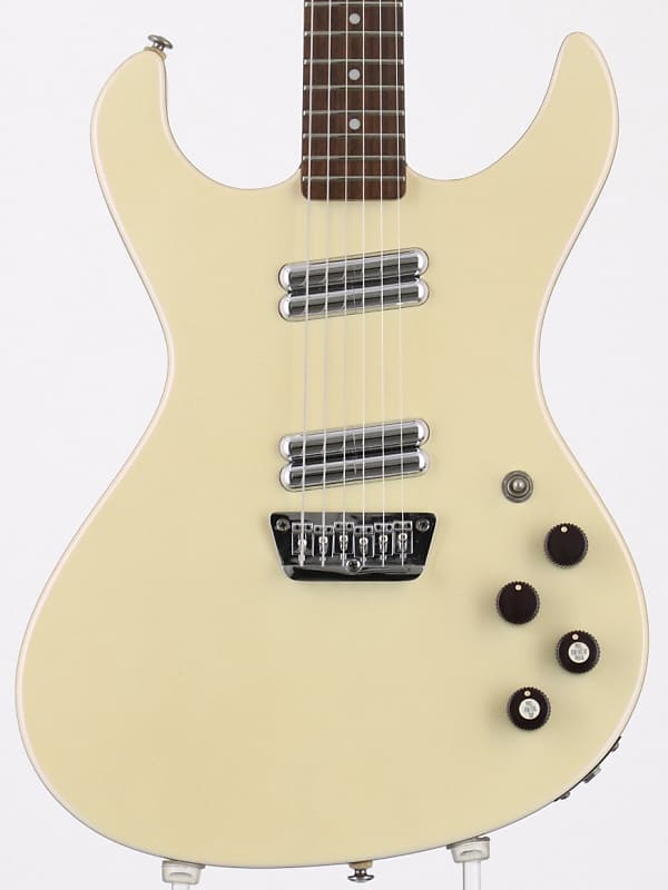 Semi-hollow electric guitar Danelectro Hodad White Pearl | Reverb