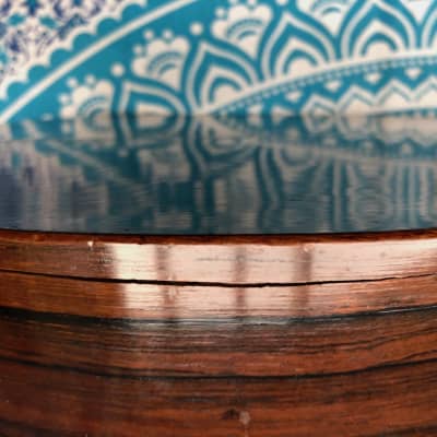 Antique Vintage 1896 Andrew Groehsl Chicago, IL Parlor Guitar Project Brazilian Rosewood image 14