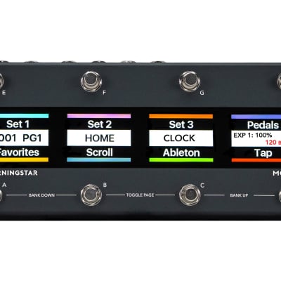 Morningstar Engineering MC8 Pro MIDI Foot Controller