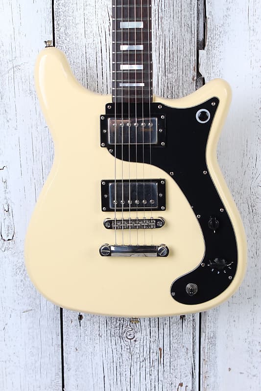 Epiphone Wilshire Phant-o-matic Solid Body Electric Guitar Antique Ivory image 1