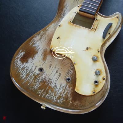 1965 Gibson Kalamazoo KB-1 Vintage White Aged Relic by East Gloves Customs image 1