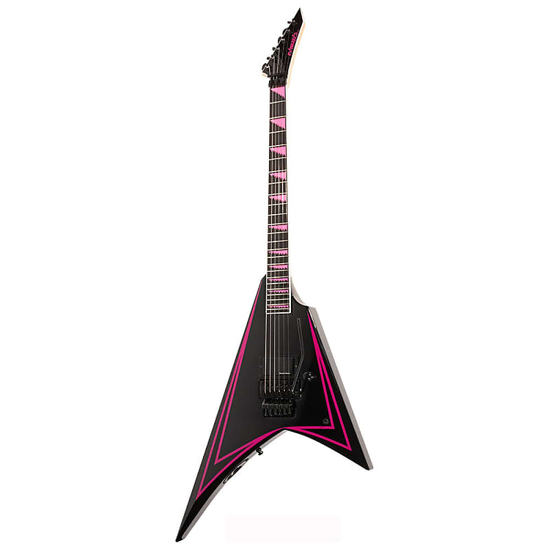 ESP Edwards E-AL-166 Pink Sawtooth Alexi Laiho Signature