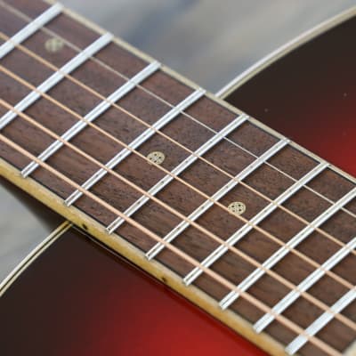 MINTY! Bedell WF-0-AD/MP Wildfire Orchestra Adirondack & Maple Fire Burst Gloss + OHSC image 12