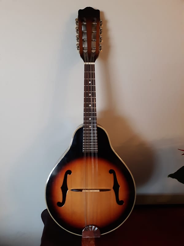 Vintage Suzuki Mandolin, Nagoya, Model 608, 1972, Sunburst, Excellent,  Great Tone & Sustain!