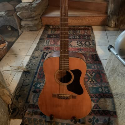 Madeira A-12AS 12 String by Guild 1970 - Natural for sale