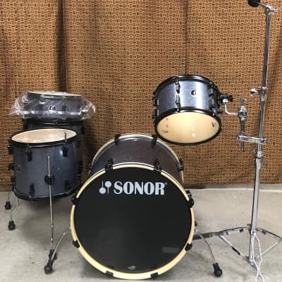 Sonor Force SSE Rock 22 Shell Pack - Black Galaxy Sparkle