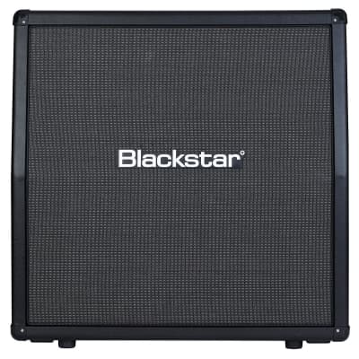 Blackstar Series One 412A Pro 240W 4x12 Angled Guitar Cabinet with Celestion Vintage 30 Speakers Black image 1