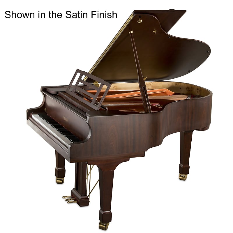 Feurich 179 Dynamic II Grand Piano; Polished Walnut | Reverb