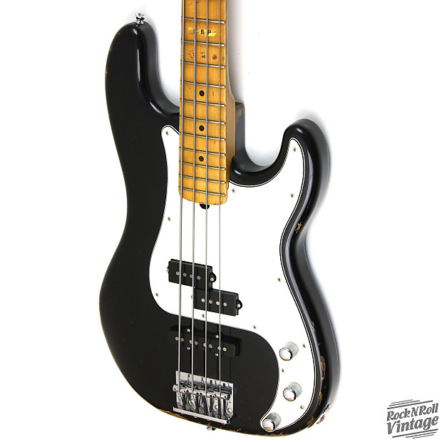 ESP Vintage Four Bass Black Relic Made In Japan | Reverb