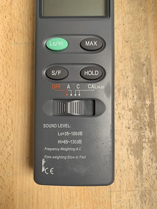 Decibelmetre sonometre dvm1326 remplace par dem201 decibel metre mesure son