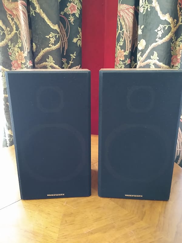 Vintage Marantz SP 208 Bookshelf Speakers Excellent! Reverb
