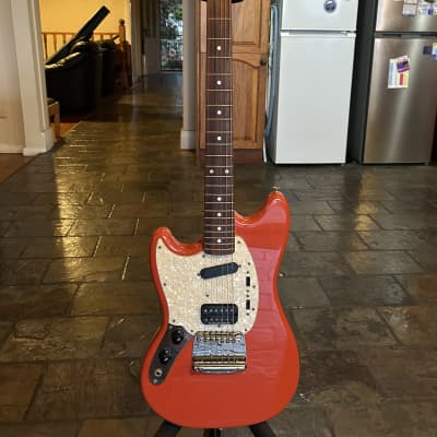 Fender Kurt Cobain Mustang Left-Handed 2012 - 2014 - Fiesta Red for sale