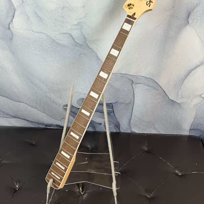 Squier 40th Anniversary Loaded Jazz Bass Neck with Bound Laurel Fingerboard, Block Inlays image 2