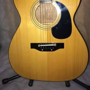 Vintage Unbranded marked WO20 4 80 Acoustic Guitar image 2