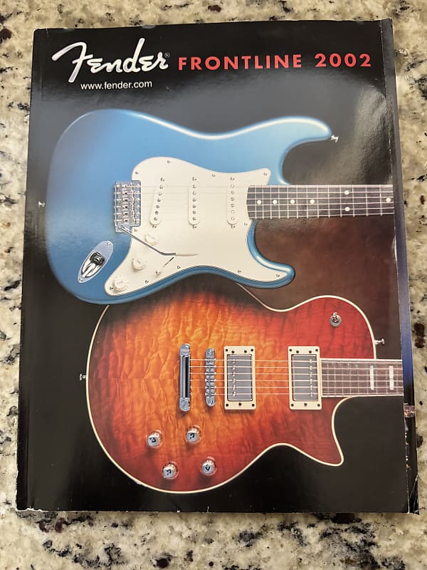 Fender Frontline Catalog 2002 Stratocaster Guild Telecaster Reverb