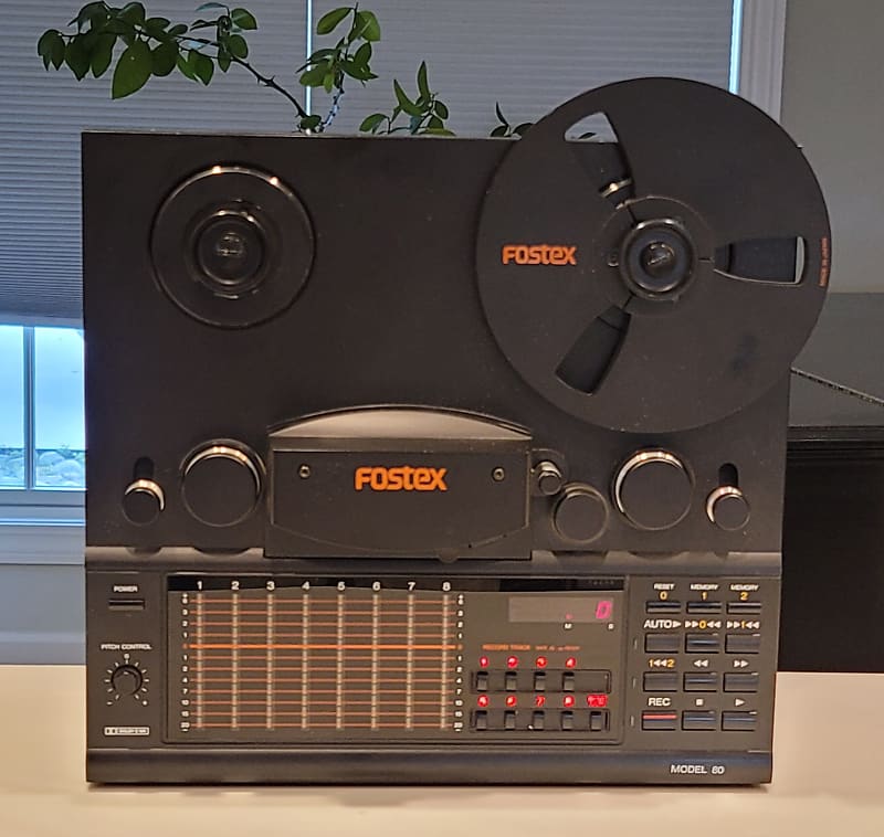 Fostex Model 80 1985 Black Testing and Working