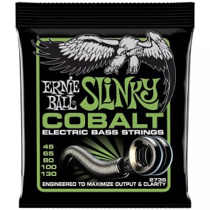 Ernie Ball 2736 Cobalt Regular Slinky 5-String Electric Bass Strings