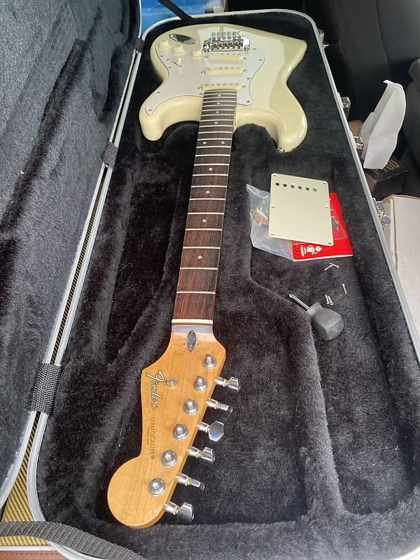 2013 Fender Road Worn Stratocaster Olympic White Finish