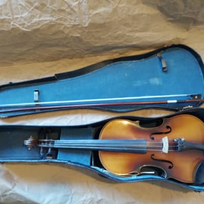 Karl Beck Stradivarius size 4/4 violin, Germany, Vintage, Lacquered Wood image 1