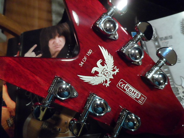 Dean Flying V 35th Anniversary TRANS Cherry Sunburst