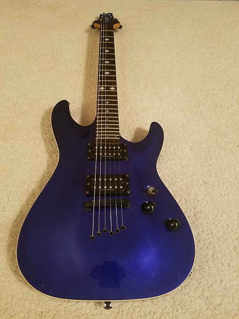 Schecter diamond deals series blue