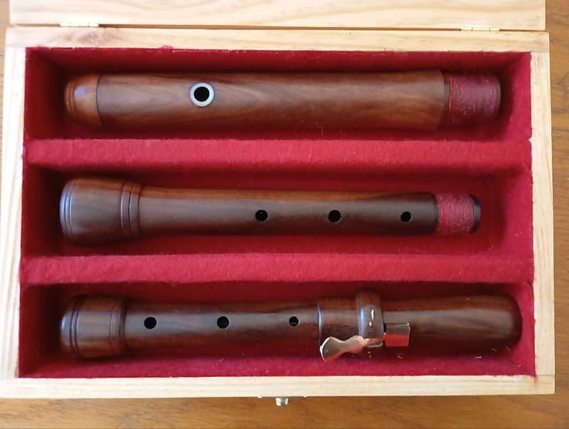 Rémi Flutes Traverso baroque 415Hz Stanesby 2025 - Linseed oil image 1