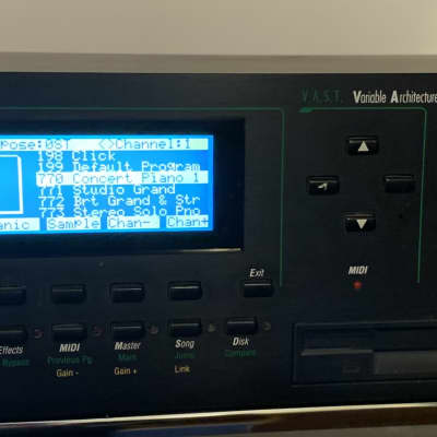 Kurzweil K2500 Rackmount Digital Workstation Sound Module 1990s - Black