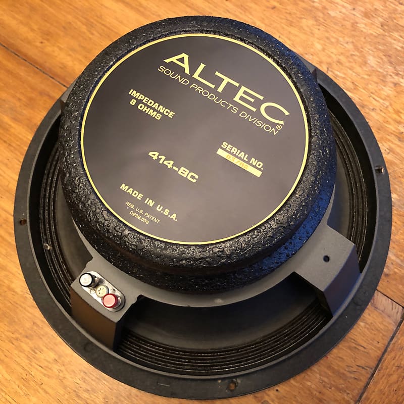 Altec 414-8C 70's Black | Reverb Altec 414-8C 70's Black | Reverb