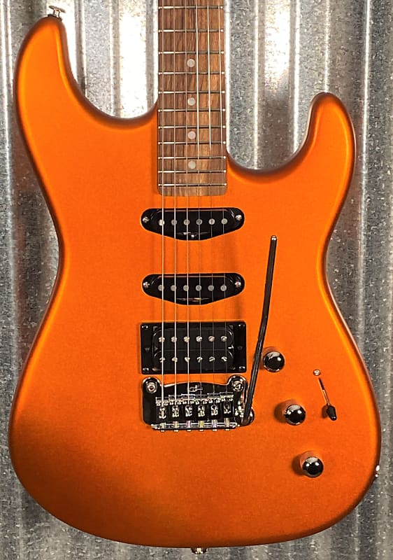 G&L USA Legacy HSS RMC Tangerine Metallic Guitar & Case #5190 image 1
