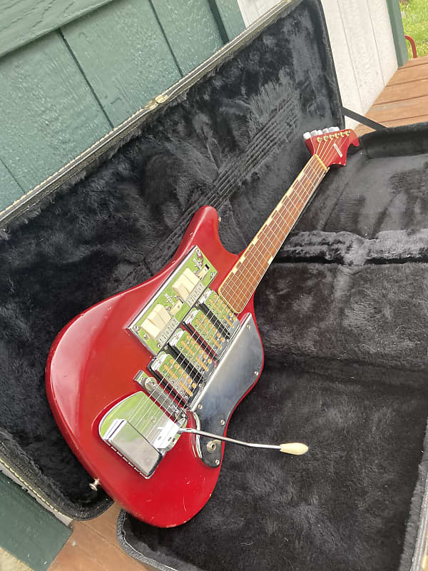 Teisco SS4L Early 60's Red | Reverb Sweden