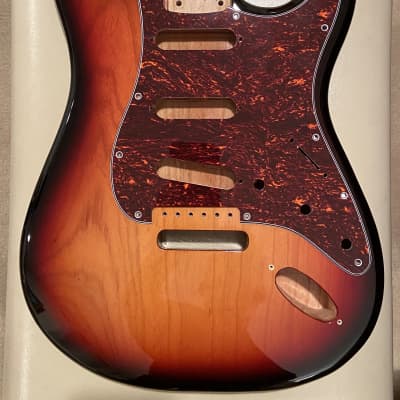 Warmoth 1 Piece Alder Fender Licensed Strat Body 4lbs 5oz! | Reverb